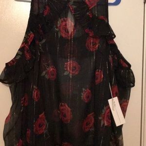 Cold Shoulder Top, sexy